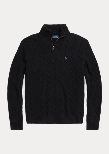 RL|QUARTER ZIP MUSTER